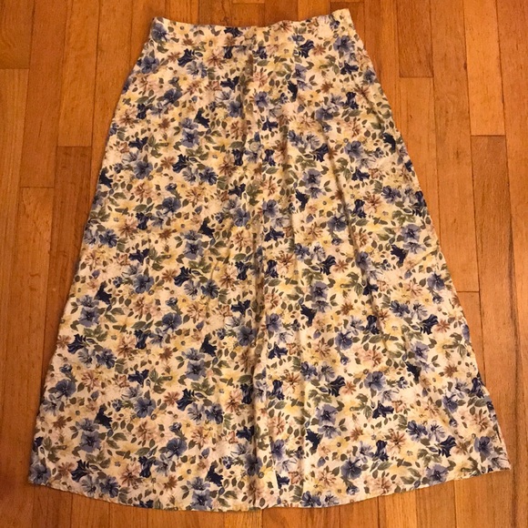 Vintage Dresses & Skirts - ⛵️2/$15 Vintage Jonathan Martin Floral Skirt
